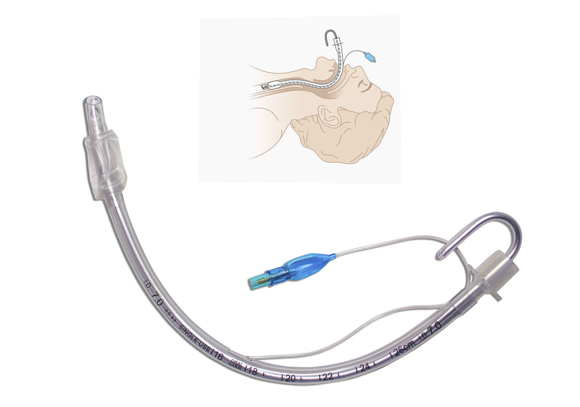 Трубка ендотрахеальна “MEDICARE” (з манжетою, зі стилетом) розмір 7,5